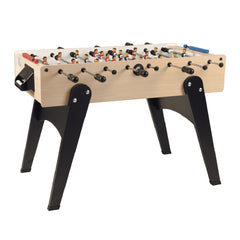 Calciobalilla F-10 acero aste uscenti piano gioco lungo in nobilitato