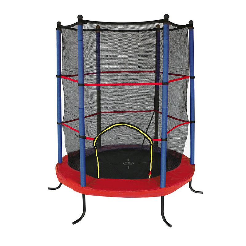 Trampolino COMBI XS per esterno, rete di protezione inclusa diam. 140 cm.
