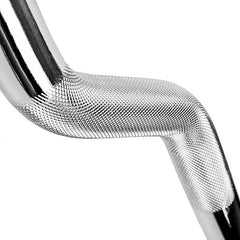 Bilanciere Curl cromato GBV 120 cm. chiusura vite