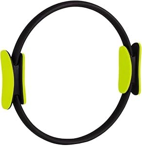 Pilates ring verde lime / nero - Ø cm. 38 - GPR-V