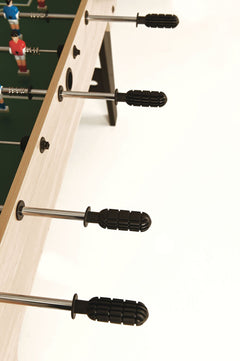 Calciobalilla F-3 Foldy acero con aste rientranti piano gioco lungo in