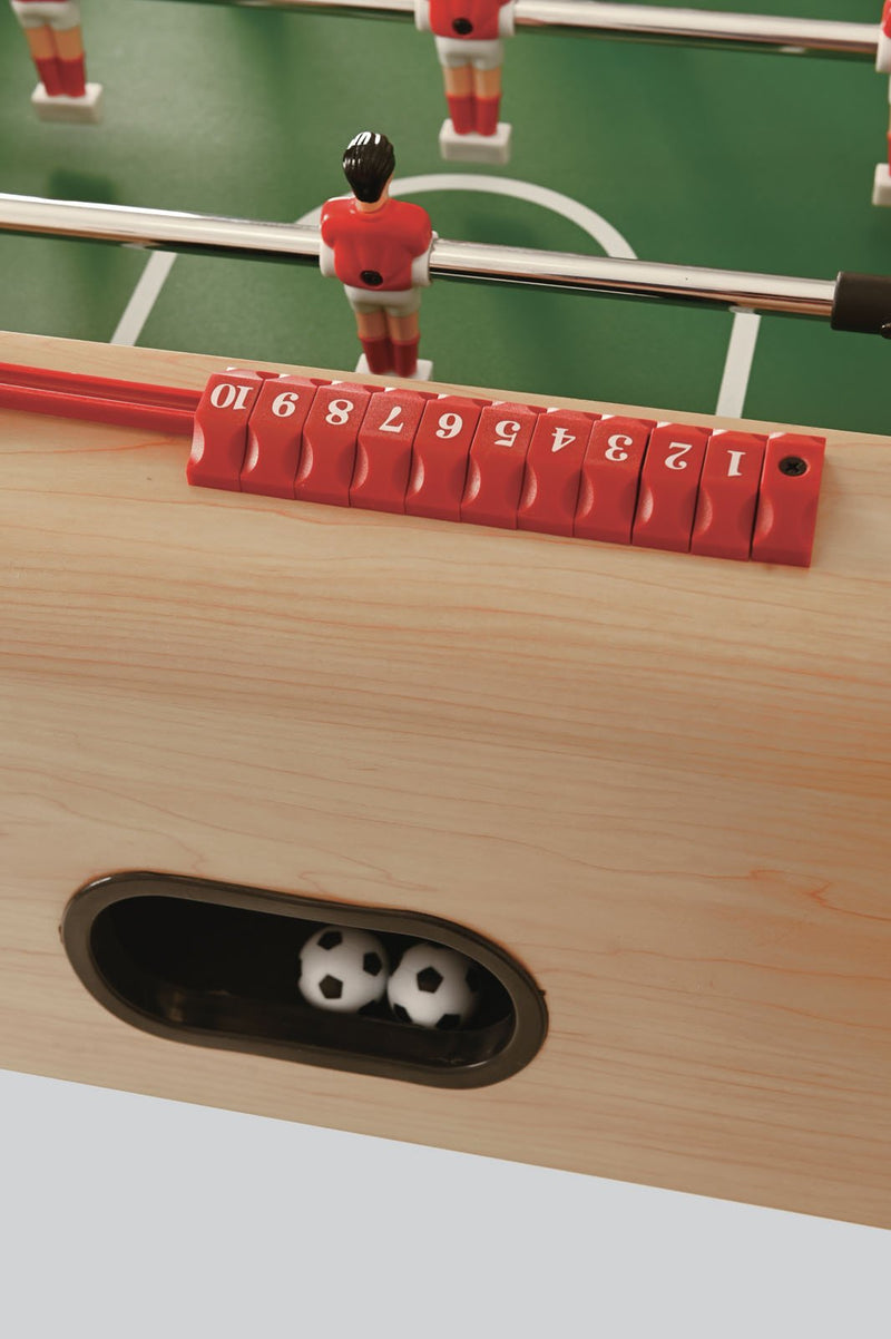 Calciobalilla F-3 Foldy acero con aste uscenti piano gioco lungo in