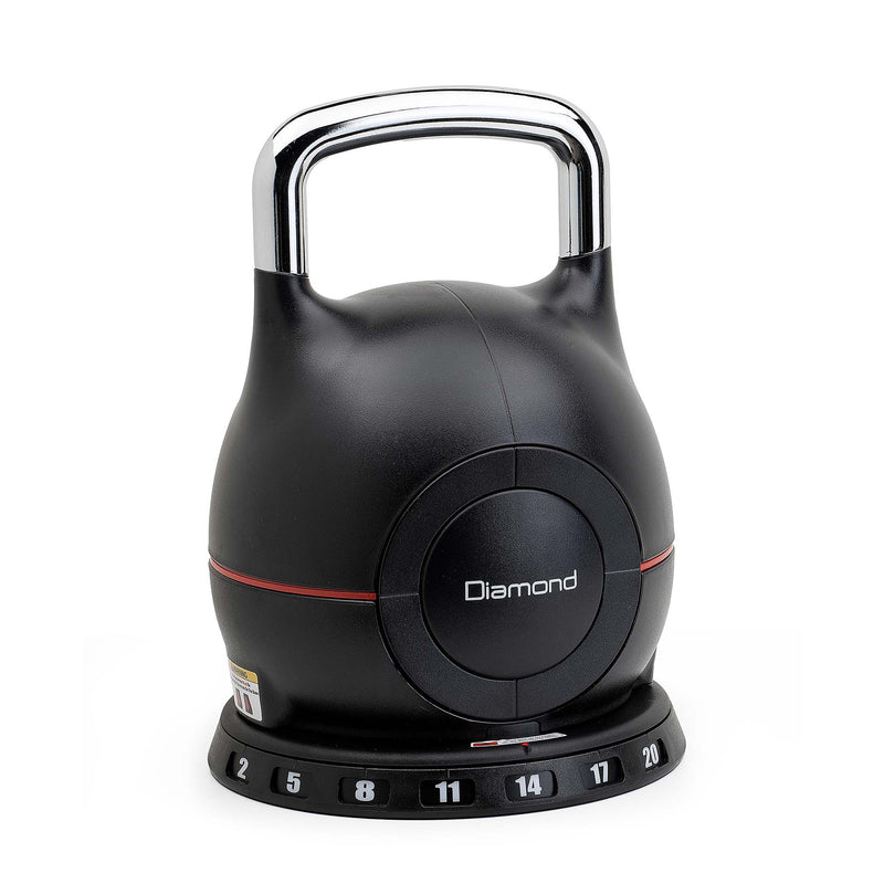 KETTLEBELL selezionabile in acciaio 2 - 20 kg