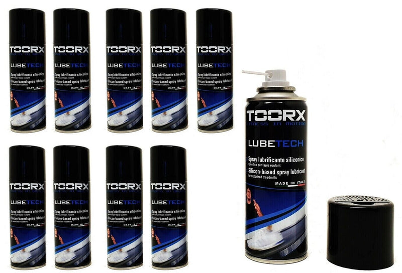 Kit 10 Spray lubrificanti Tapis roulant Olio in silicone