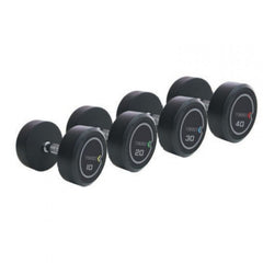 Set coppie manubri Professional in uretano da 4 a 24 kg (salto da 2 kg)