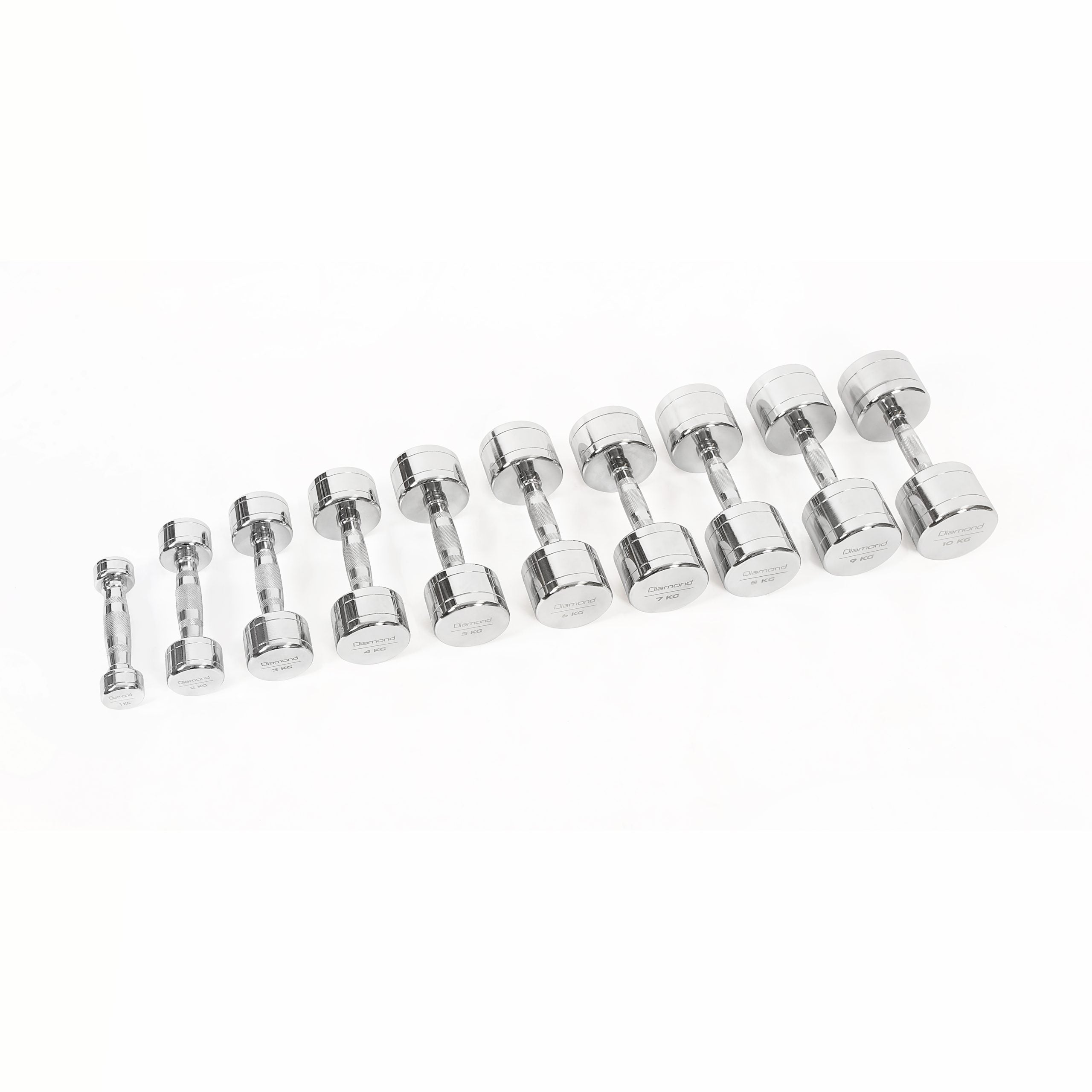 SET MANUBRI CROMATI 1-10 Kg