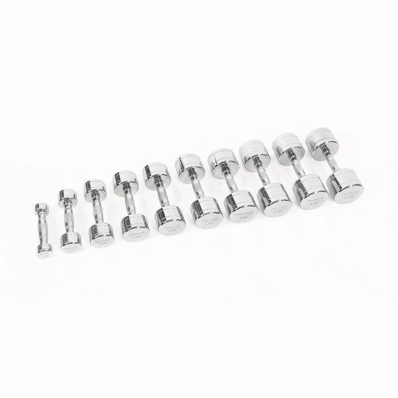 SET MANUBRI CROMATI 1-10 Kg