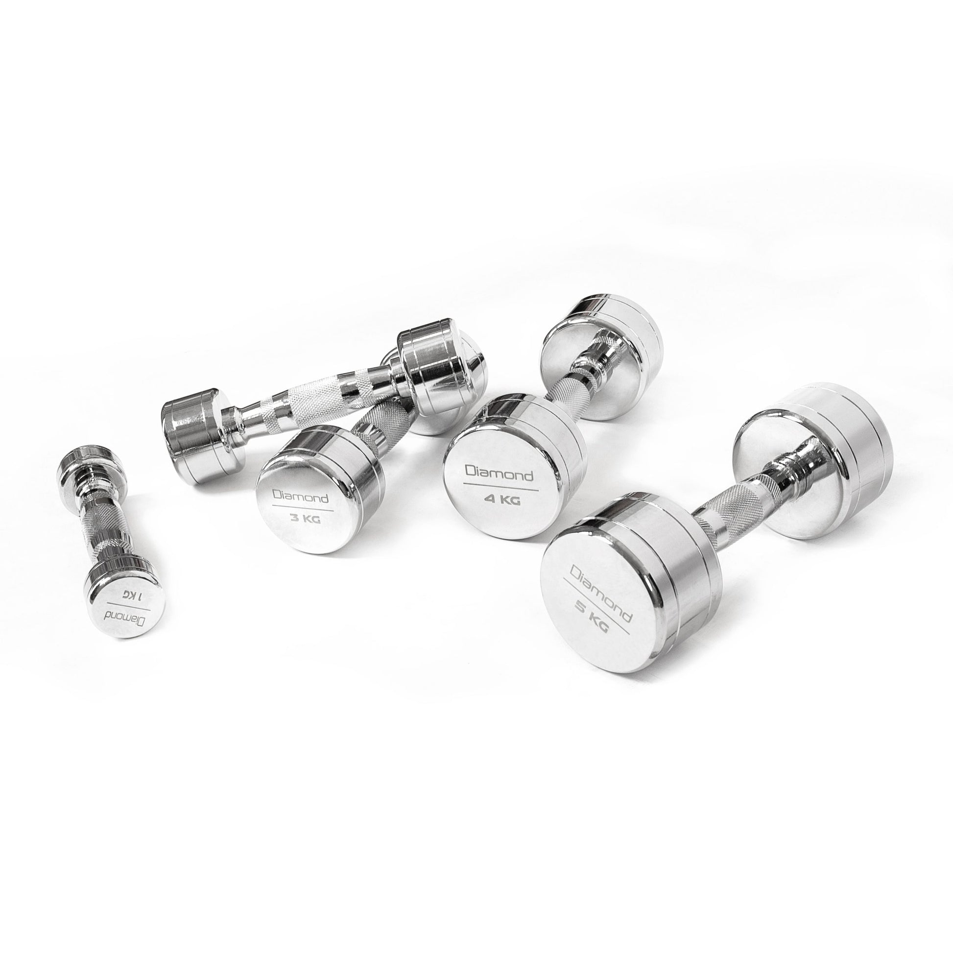 SET MANUBRI CROMATI 1-10 Kg