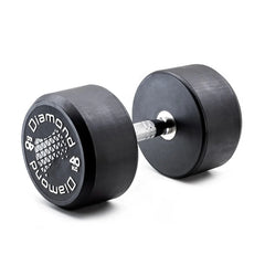Set 5 Coppie Manubri Gommati Tondi 42-50 kg Pro Black MGTDS42-50-4