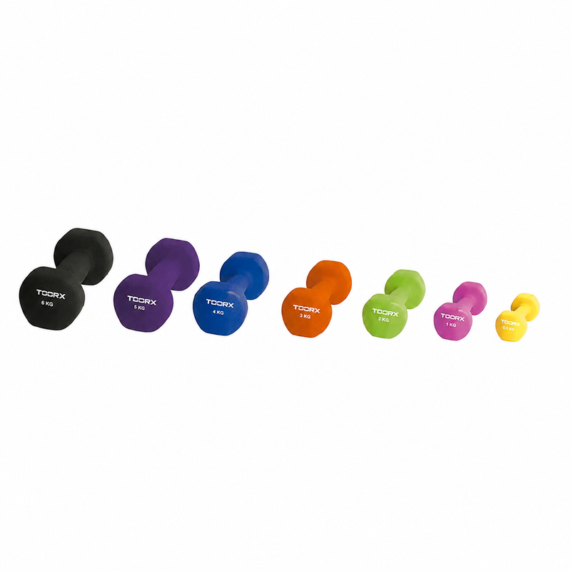 Manubrio in Neoprene da 0,5 kg a 6 kg - Venduto Singolarmente-1
