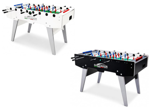 Calcio Balilla Goleador [Made in Italy] con Aste Rientranti o Uscenti