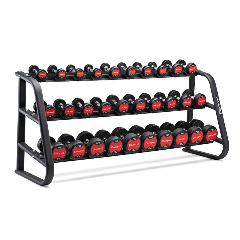 RASTRELLIERA MANUBRI – 3 RIPIANI (15 coppie)