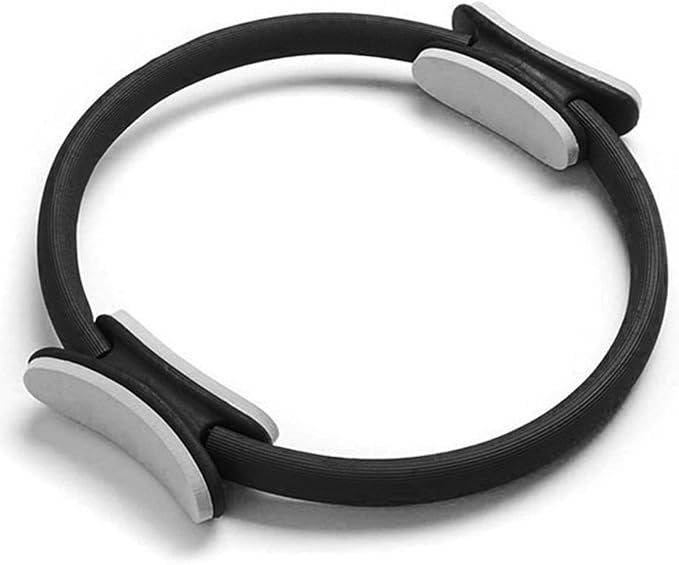 Pilates ring verde lime / nero - Ø cm. 38 - GPR-V