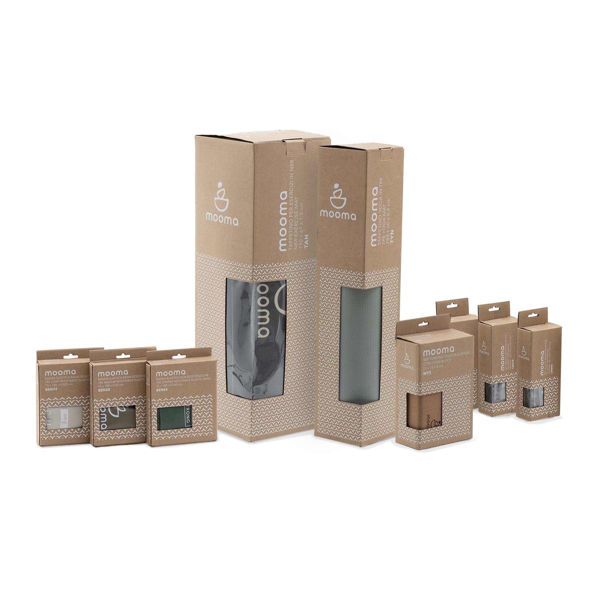 DOPPIA SFERA YOGA IN SUGHERO Mooma DSS