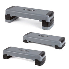 Step ADVANCE 90x32.5 H.15/20/25 cm nero-grigio