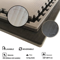 Pavimentazione tatami alta densità h. 4 cm
