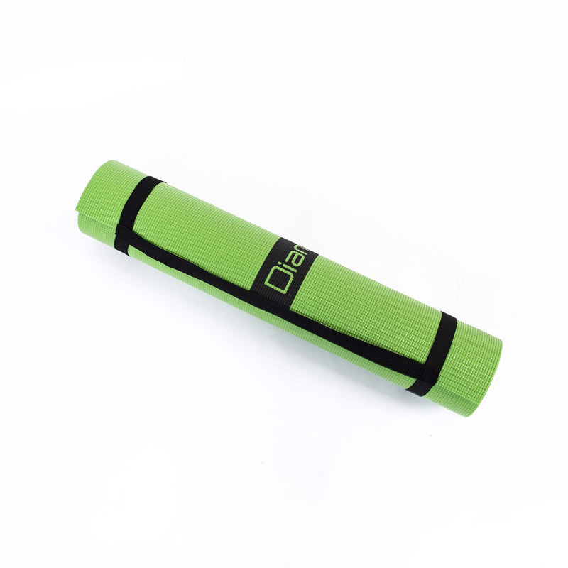 TAPPETINO YOGA IN PVC 173 x 60 x 0,6 cm - BICOLORE VERDE/BLU TY3