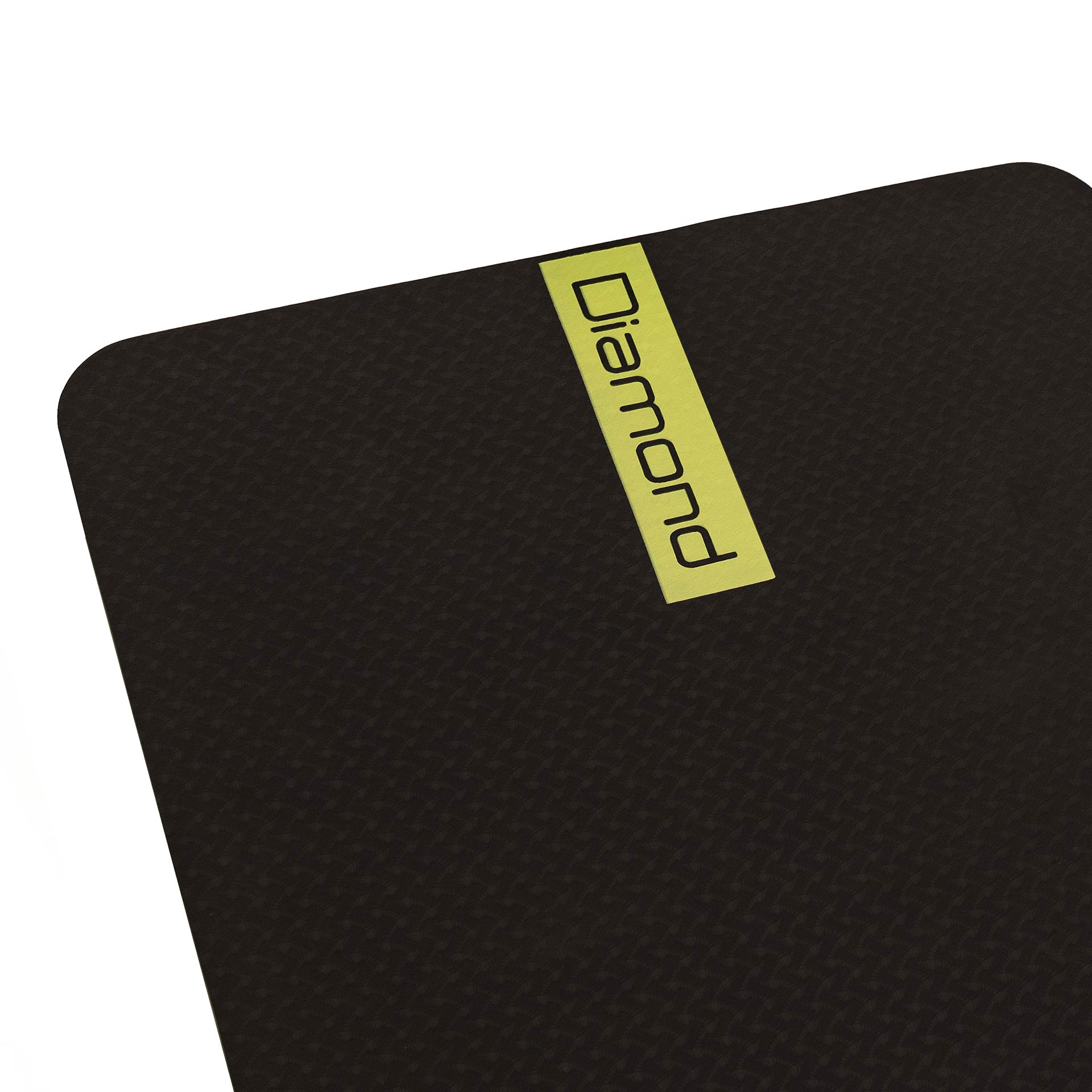 TAPPETINO YOGA IN TPE 183 x 60 x 0,6 cm - BICOLORE VERDE MELA/NERO TY5