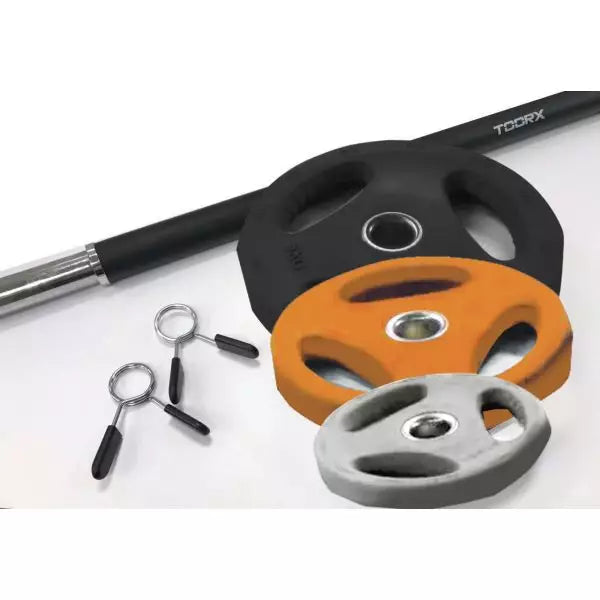 Set 4 dischi per body pump di vario peso-1