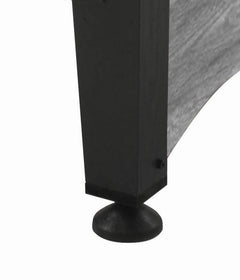 Pool table CHICAGO 4 rovere grigio campo gioco cm. 140 x 70 - piano gioco in mdf