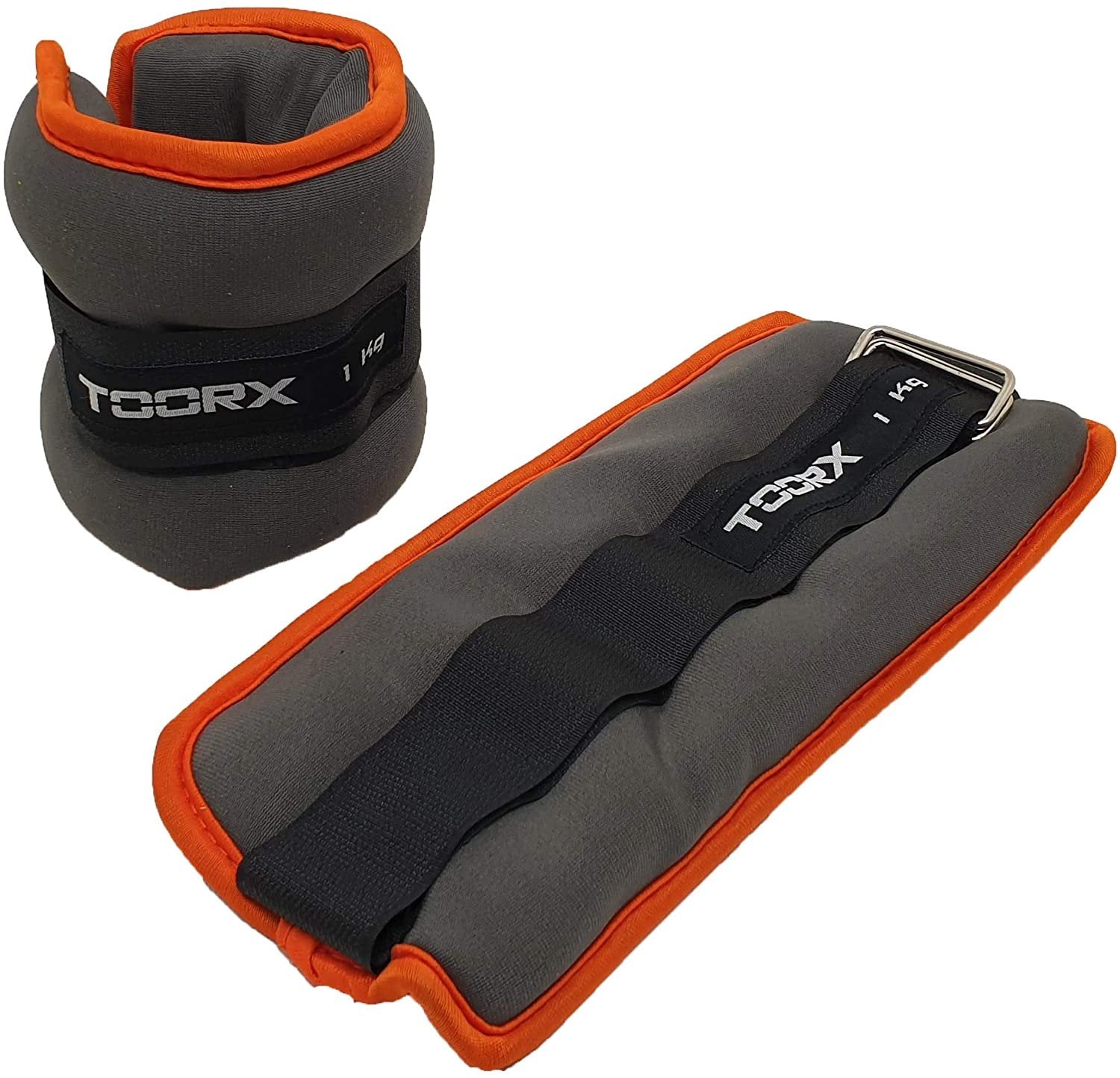 Coppia Polsiere/Cavigliere Appesantite da 1 A 5 kg - Toorx