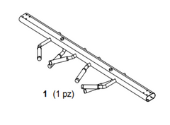 Cross bar di collegamento per Jungle machine CSX7000, CSX8800, CSX9200, CSX9400-1