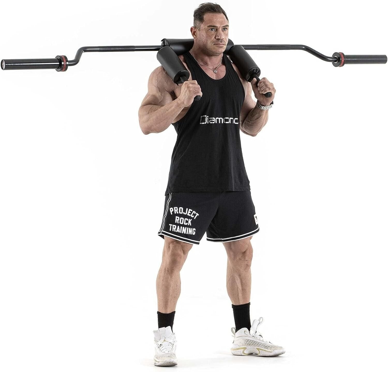SAFETY SQUAT BAR 220 CM
