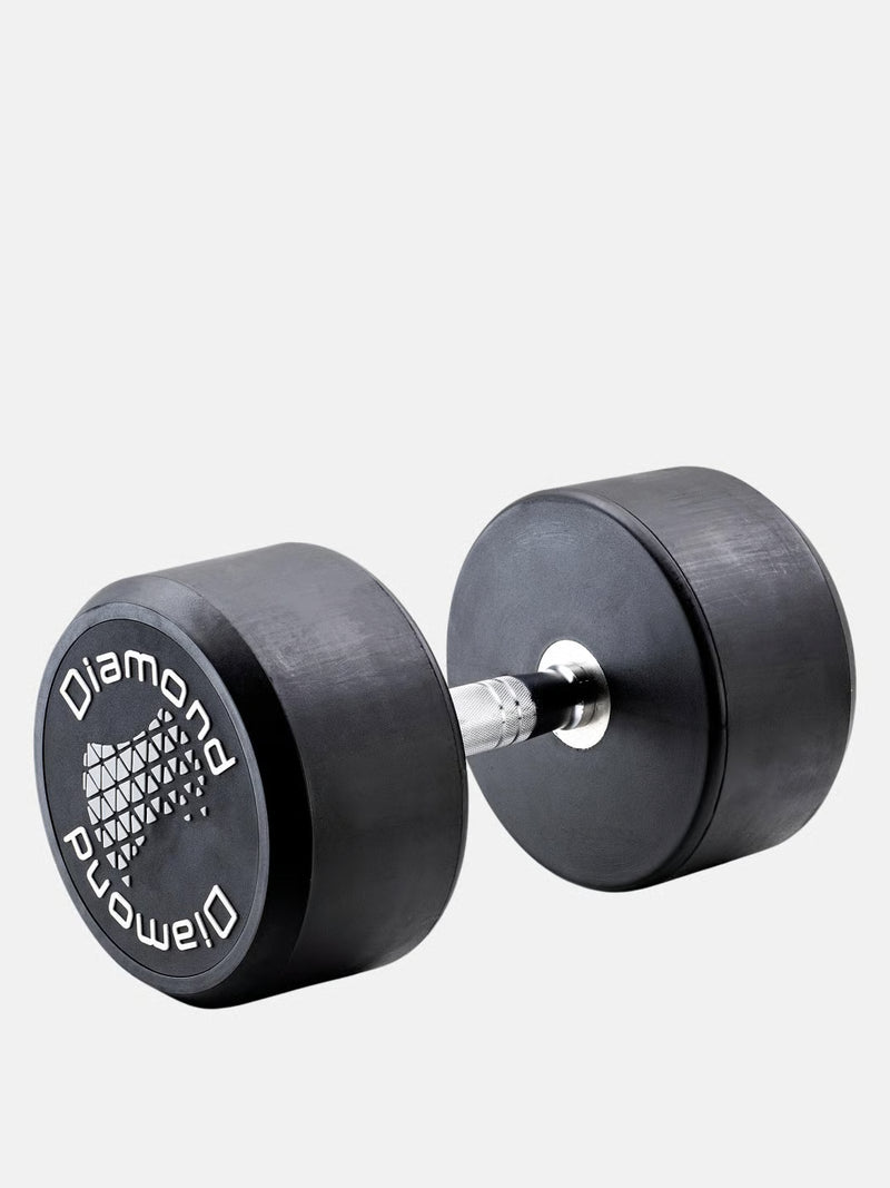 MANUBRIO GOMMATO TONDO black PRO MGTD-PN da 2 a 40 kg-2