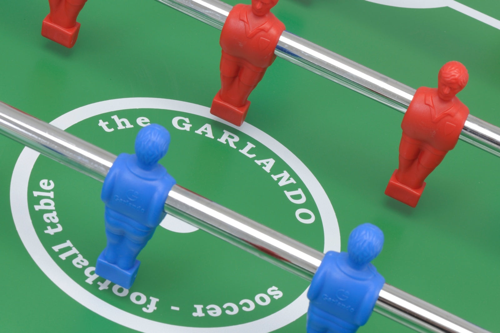 Calciobalilla MASTER PRO aste uscenti, con piano gioco corto vetro lucido-5