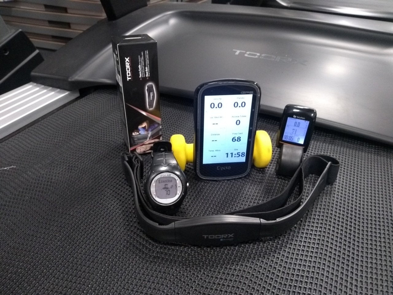 FASCIA CARDIO TOORX a tripla trasmissione