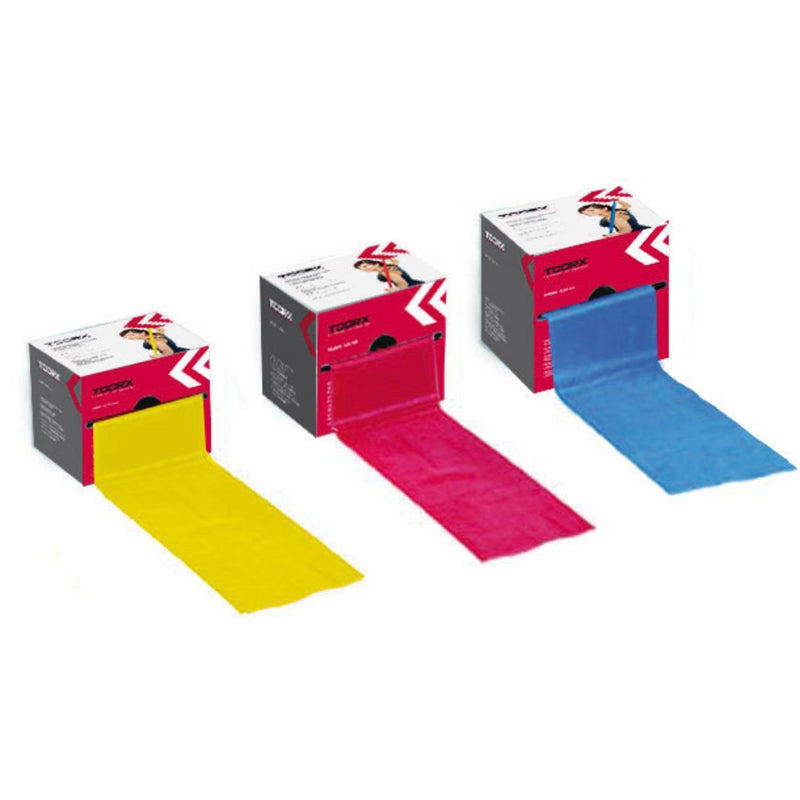 Fascia elastica latex-free in rotolo - MEDIUM (rosso) 25 m x15 cm - sp. 0,50 mm