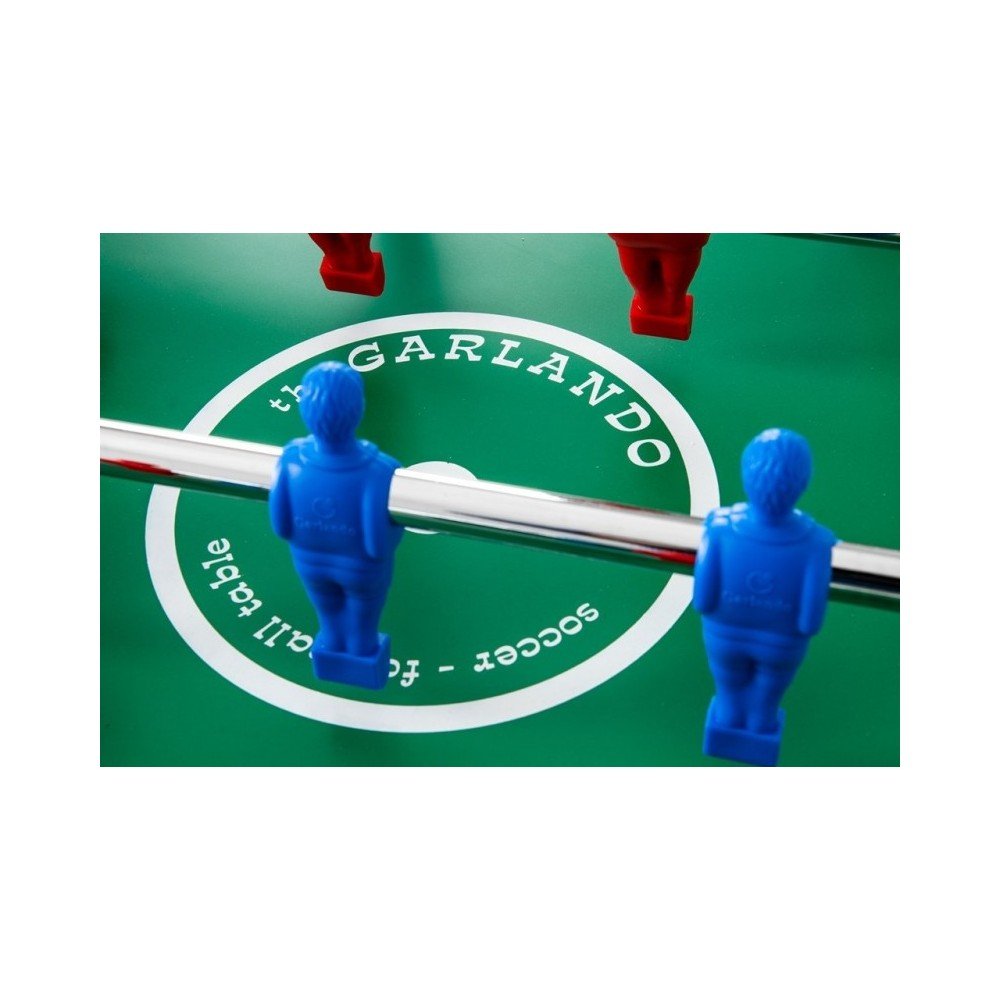 Calciobalilla G-500 WEATHERPROOF bianco aste rientranti piano gioco corto in