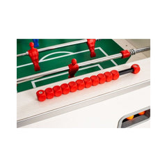 Calciobalilla G-500 WEATHERPROOF bianco aste uscenti piano gioco corto in