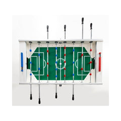 Calciobalilla G-500 WEATHERPROOF bianco aste rientranti piano gioco corto in