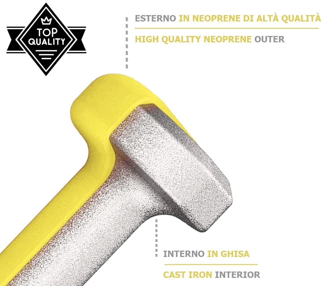 MANUBRIO IN NEOPRENE DA 0.5 KG a 6 kg Seconda Mano
