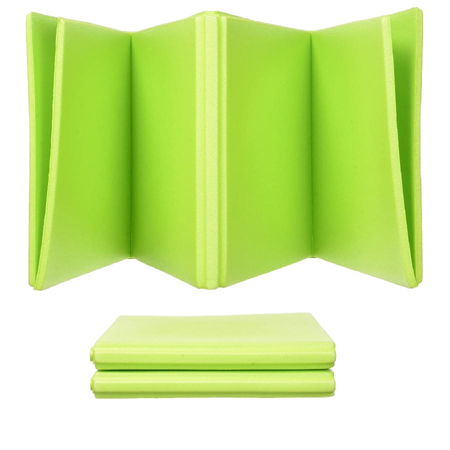 Materassino pieghevole cm. 110x48x0.5, verde lime  MAT-110-3