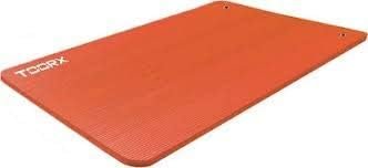 Materassino fitness professionale con occhielli cromati cm 172x61x1,5 Arancio
