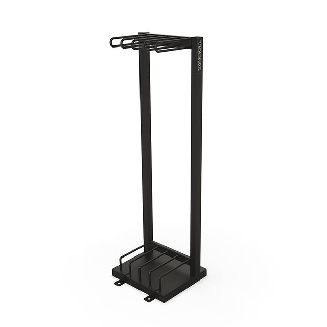 Rastrelliera nera porta body bar (5 scomparti)