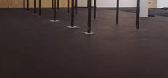 Rotolo rivestimento pavimentazione in gomma Toorx grana ultra fine