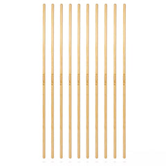 Set 10 aste in legno per corpo libero diam. 25 mm x 160 cm