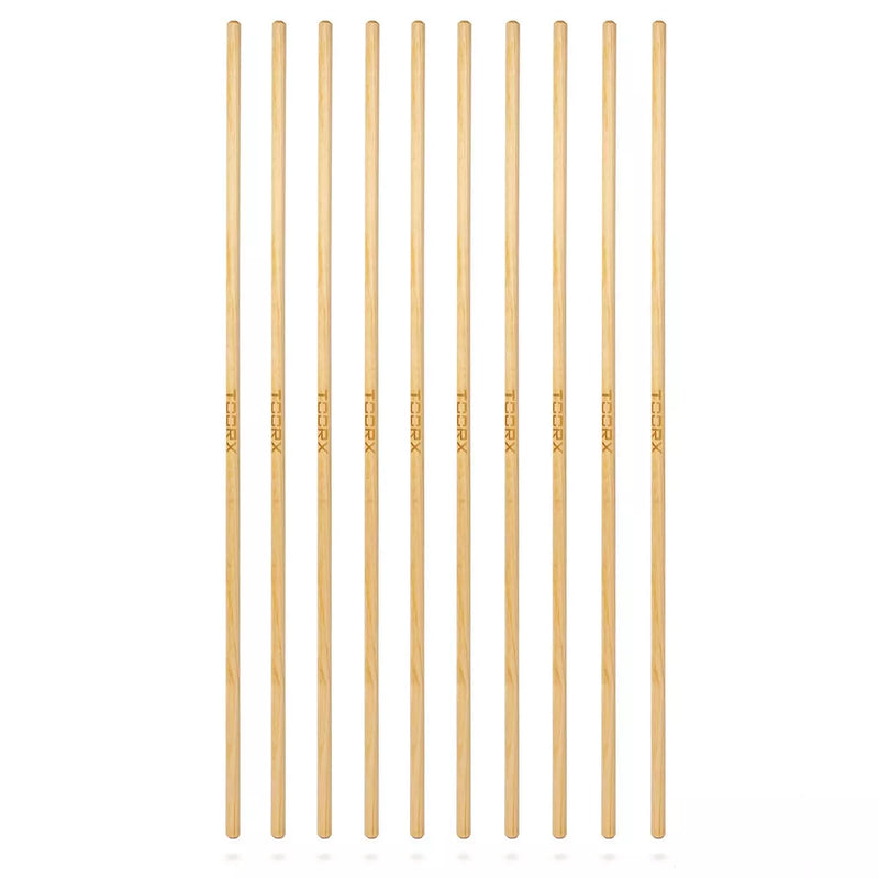 Set 10 aste in legno per corpo libero diam. 25 mm x 160 cm