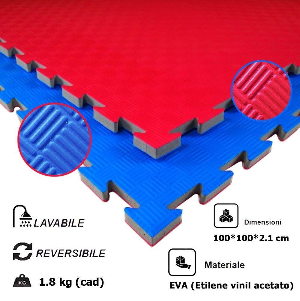 Pavimentazione sportiva 2 cm eva multidiscipline