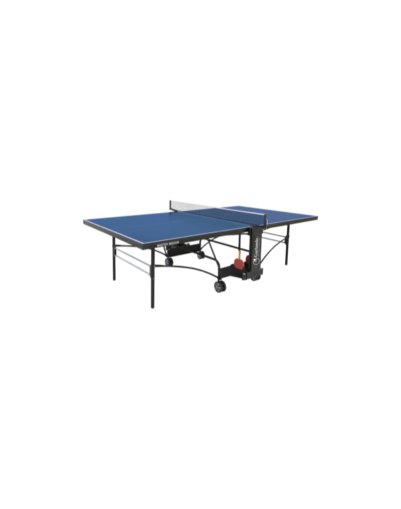 Ping pong MASTER INDOOR piano blu con ruote, per interno