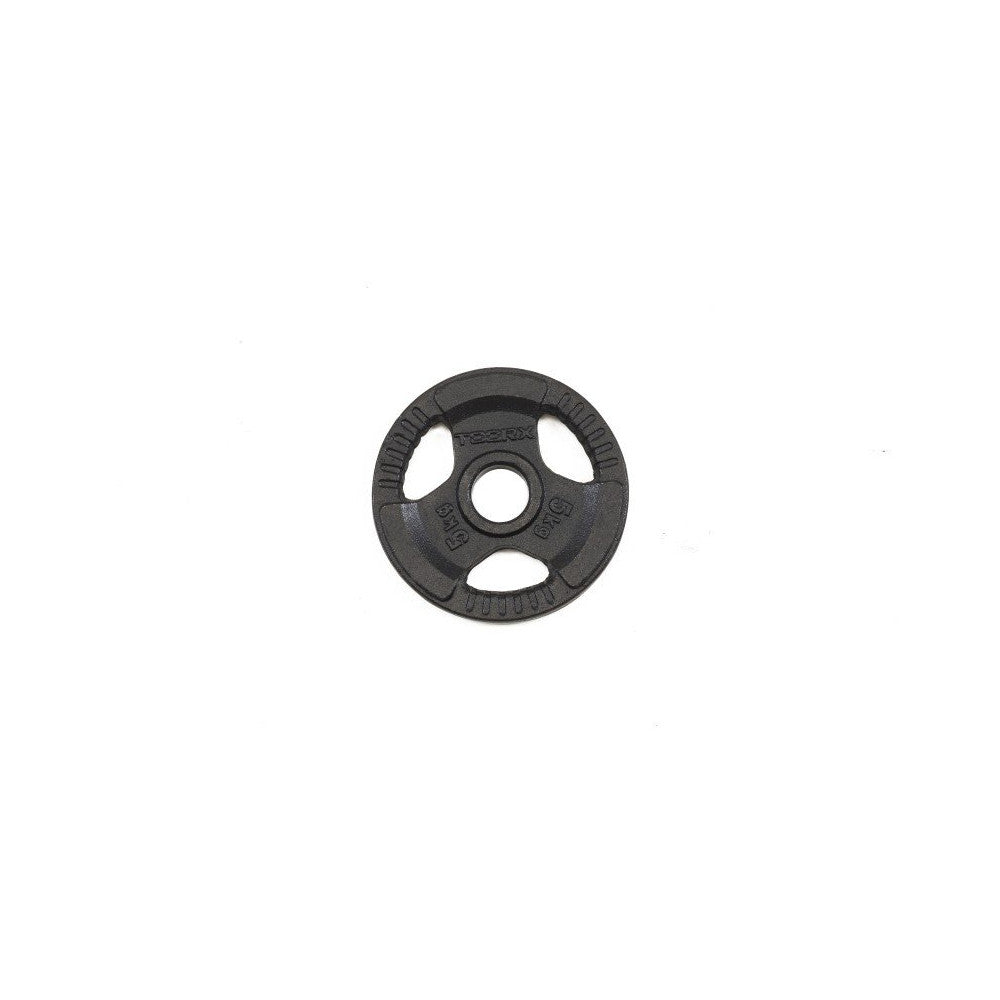 Disco ghisa nera tri grip foro diam. mm. 50 DGN-TG DA 1.25 A 25 KG