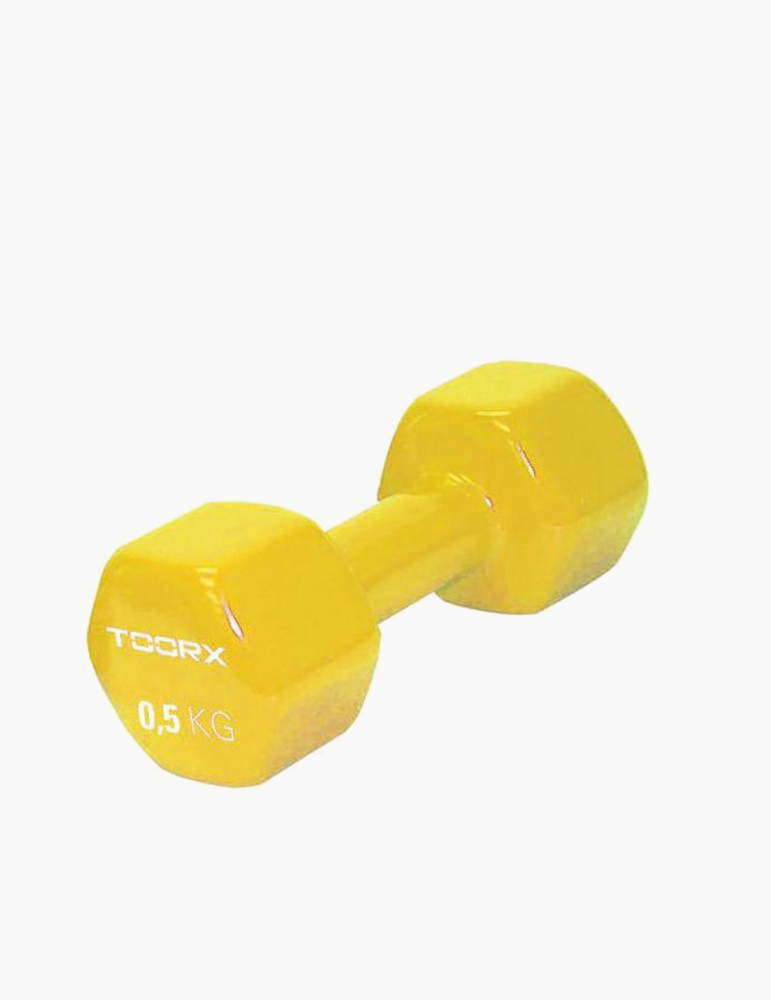 Manubrio in neoprene - 0,5 kg giallo MN-0,5