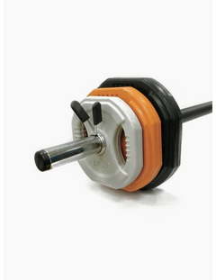 Set 4 dischi peso kg. 1,25 colore grigio per body pump