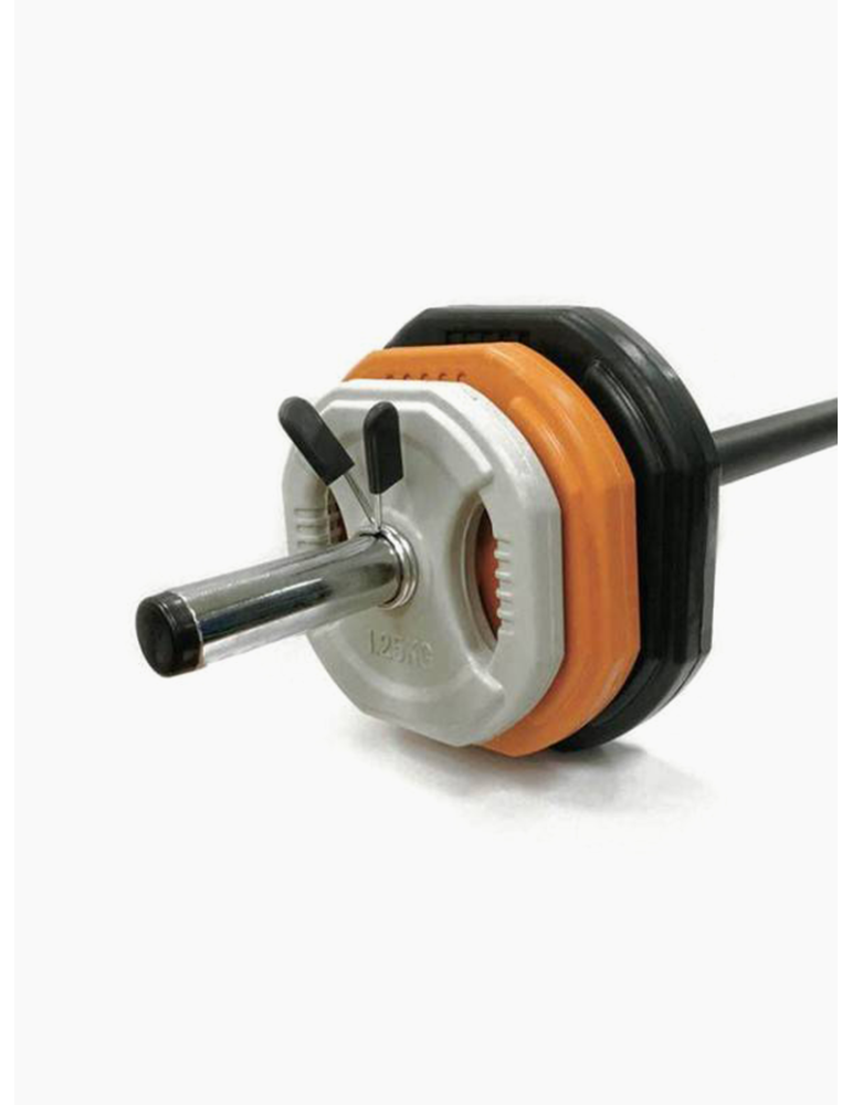 Set 4 dischi peso kg. 2,5 colore arancio per body pump