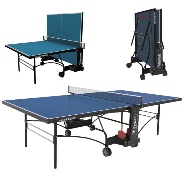tavolo da ping pong garlando master-indoor-blu