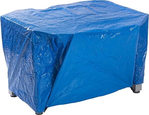 Copertura in pvc calcetto calciobalilla impermeabile universale blu Garlando