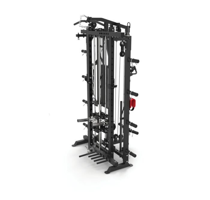 DUAL PULLEY SMITH MACHINE E RACK ASX 3000 chiusa TOORX